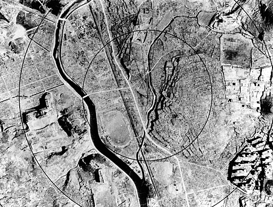 Нагасаки через три дня после взрыва